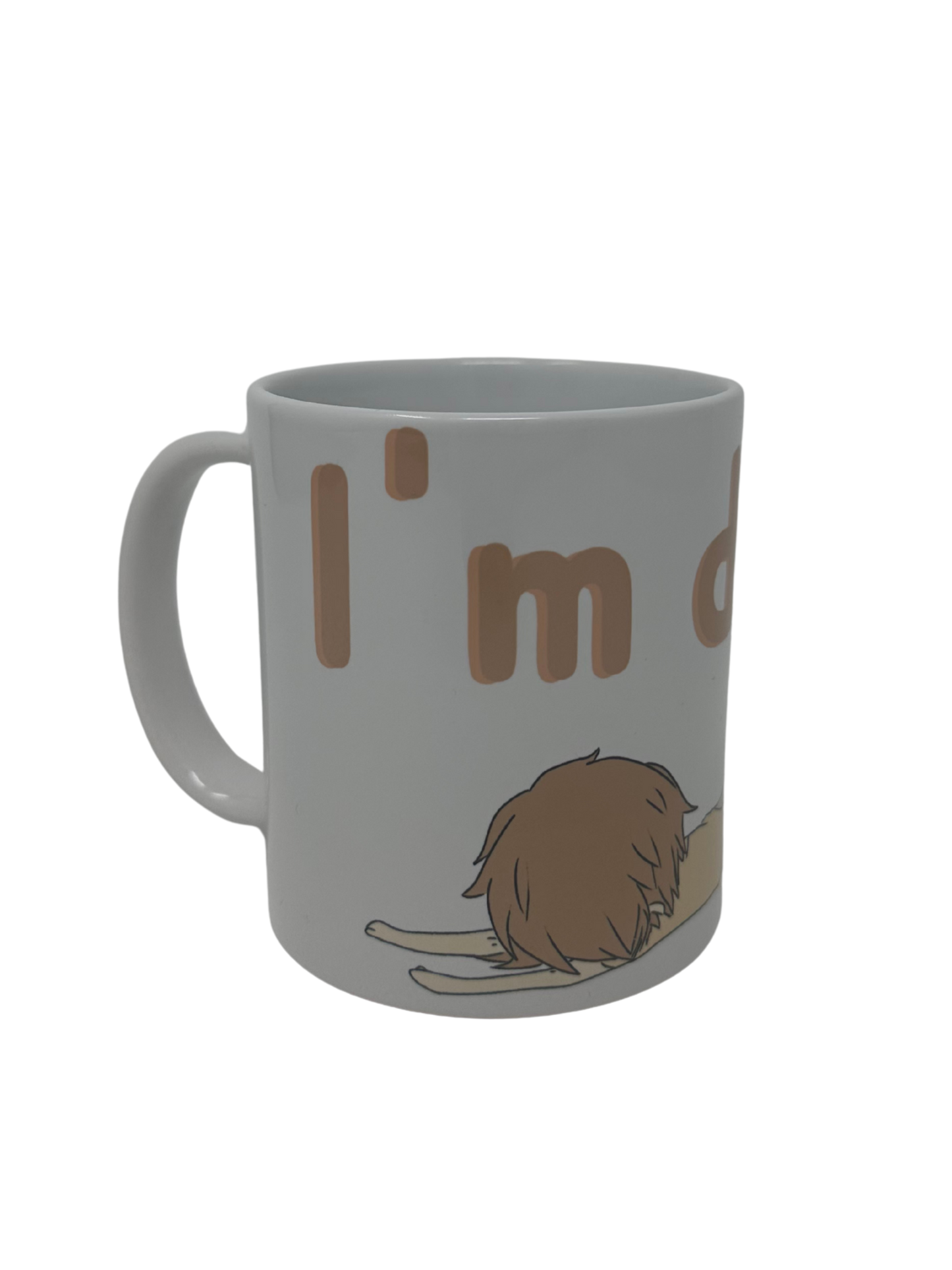 Lemuel "I'm Done" mug.