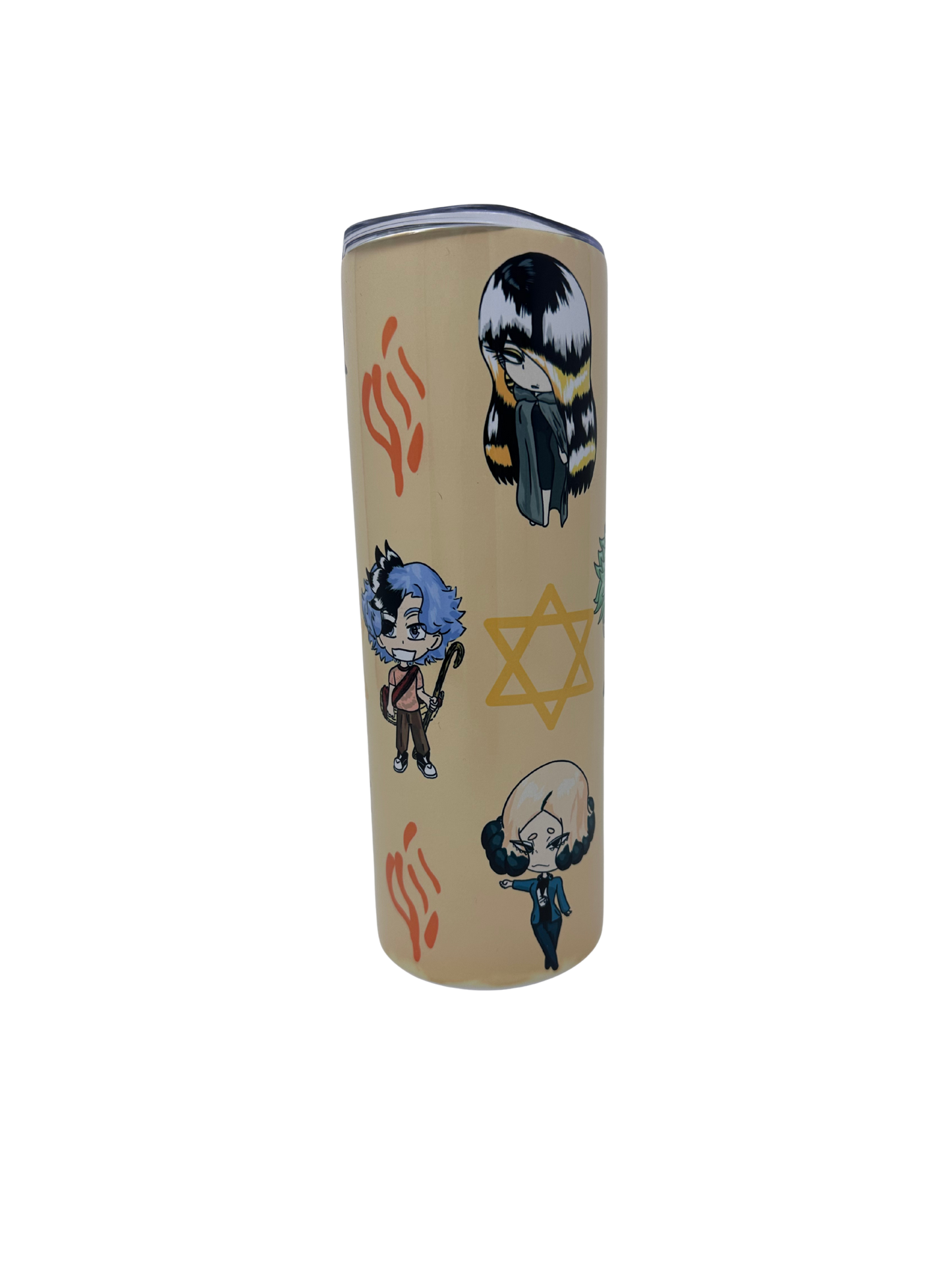 Rak Chazak Yisrael Chibi Print Tumbler