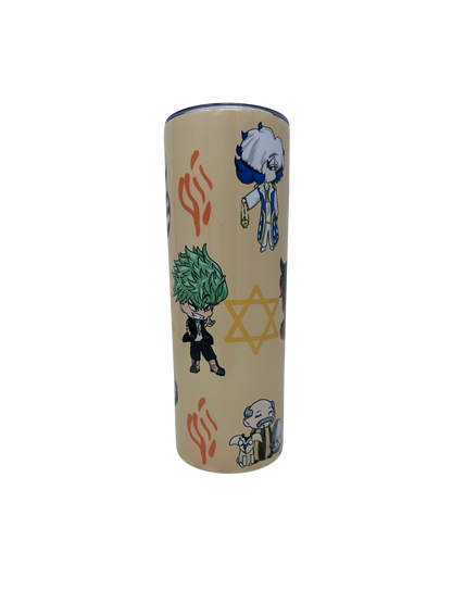 Rak Chazak Yisrael Chibi Print Tumbler