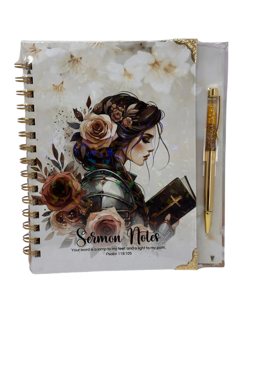 Women's warrior Sermon Notebook